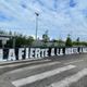 OL: la banderole musclée des supporters lyonnais au centre d'entraînement